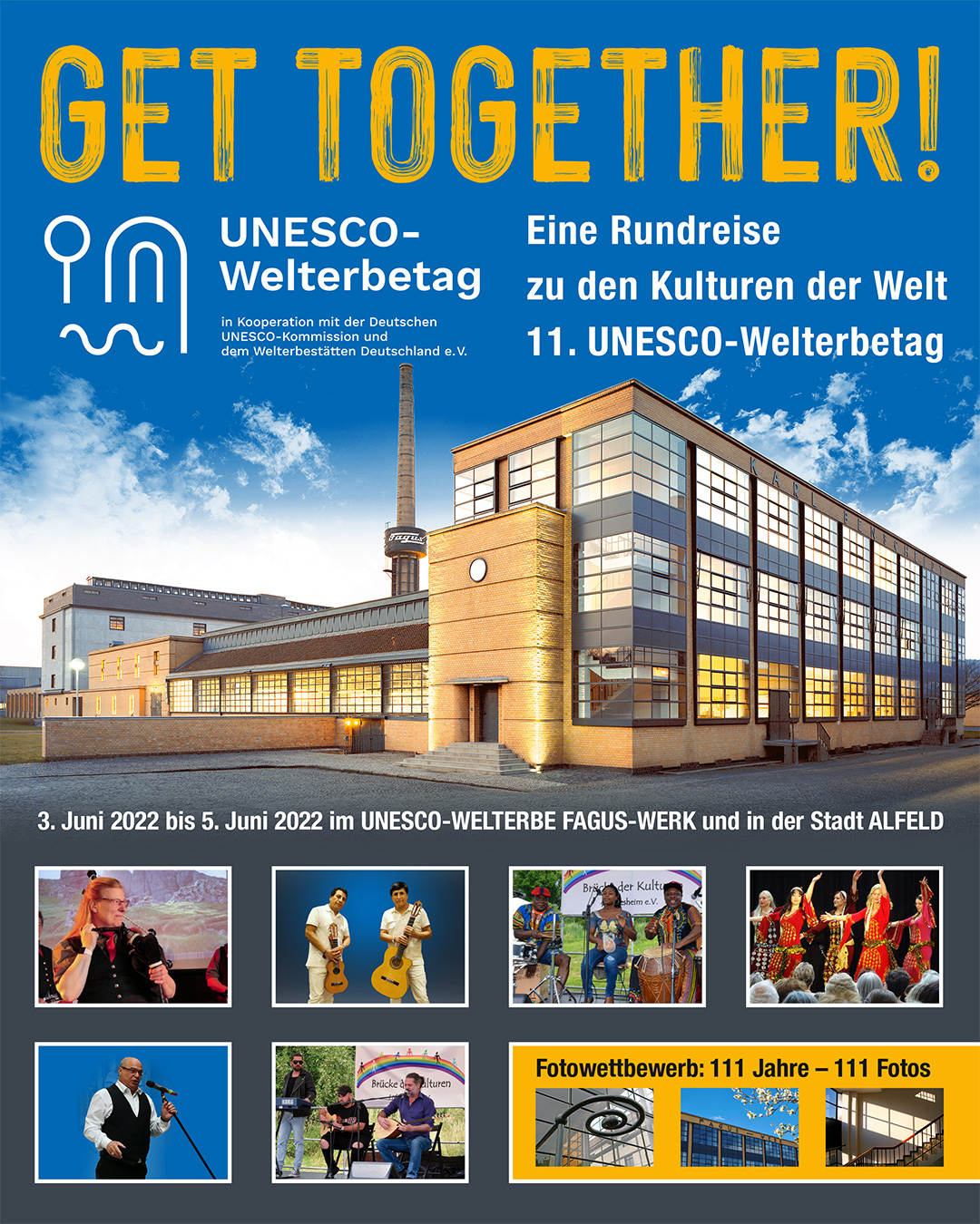 Get together- Eine Rundreise zu den Kulturen der Welt