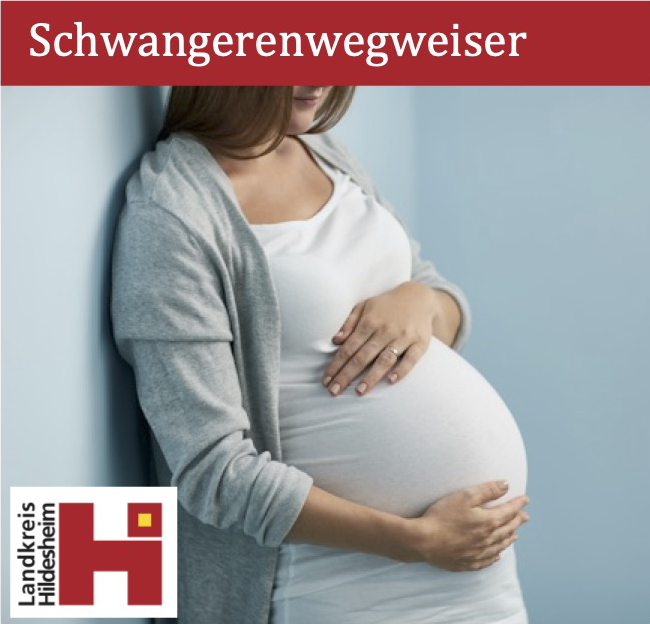 Foto vom Schwangerenwegweiser des LK Hildesheims .zum Download der Broschüre bitte anklicken.