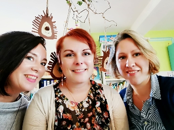 Das Team der Stadtmäuse: Sylvia Dammann, Isabell Junge und Cordula Kühle (v.l.n.r.) © Die kleinen Stadtmäuse