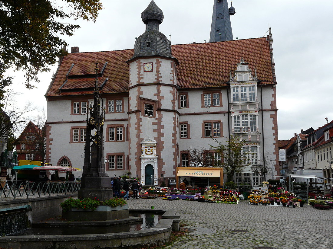 Rathaus der Stadt Alfeld heute.