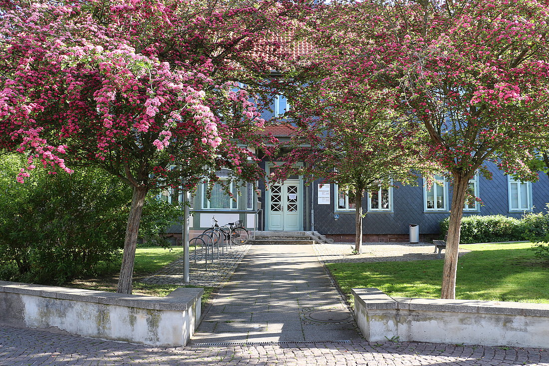 Ordnungsamt und Bücherei in der Perkstraße 2 © Archiv Stadt Alfeld (Leine) 