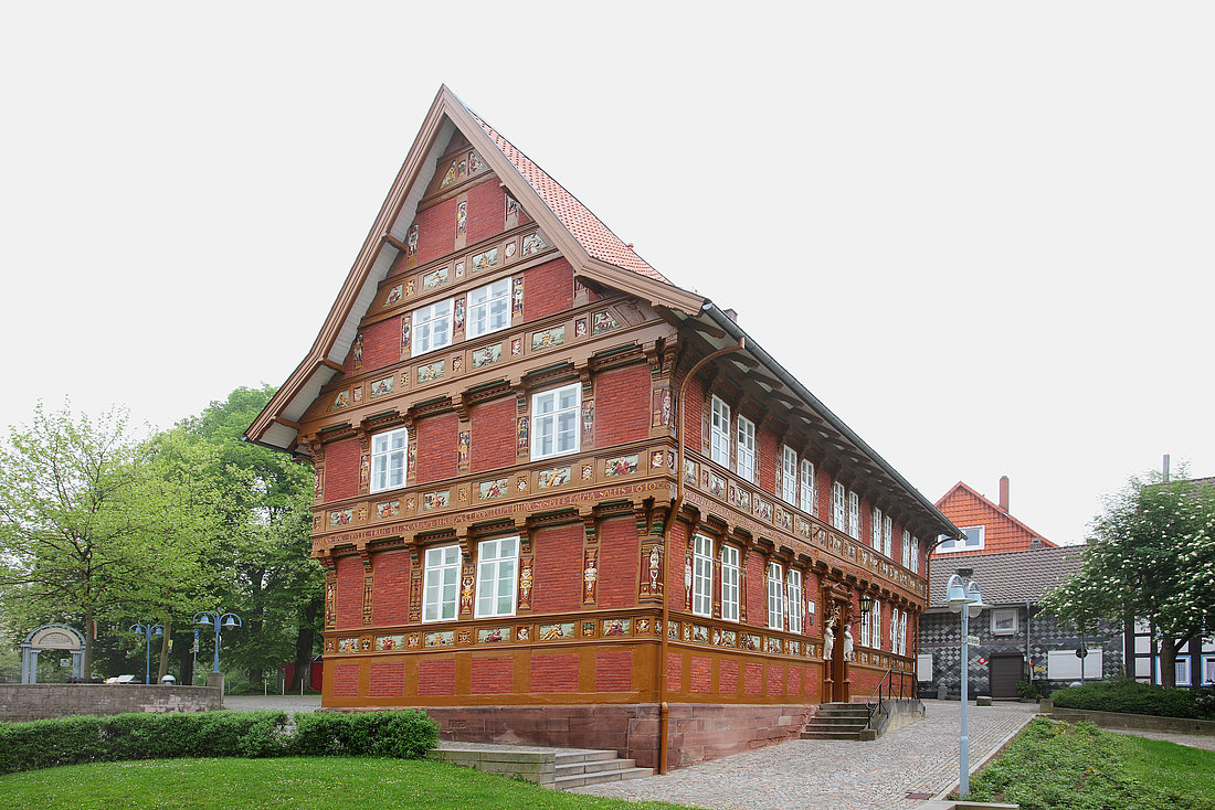 Lateinschule Alfeld (Leine) - westliche Giebelseite © Carsten Janssen