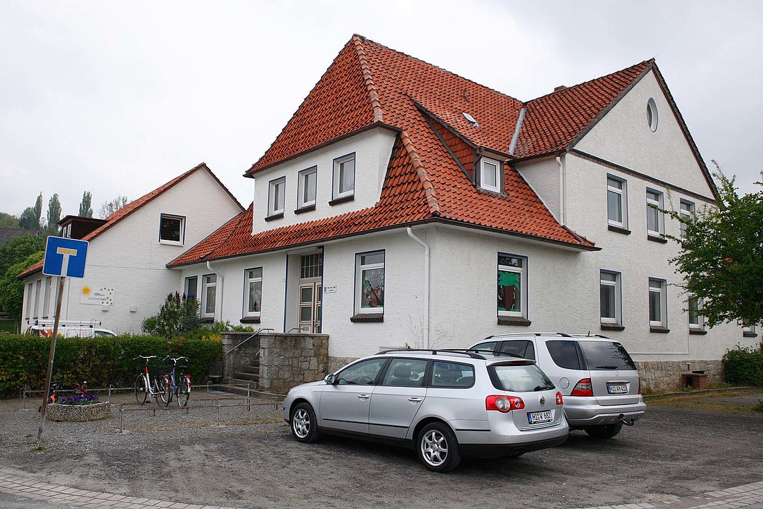 Blick auf die Kindertagesstätte Lützowstraße in Alfeld (Leine)