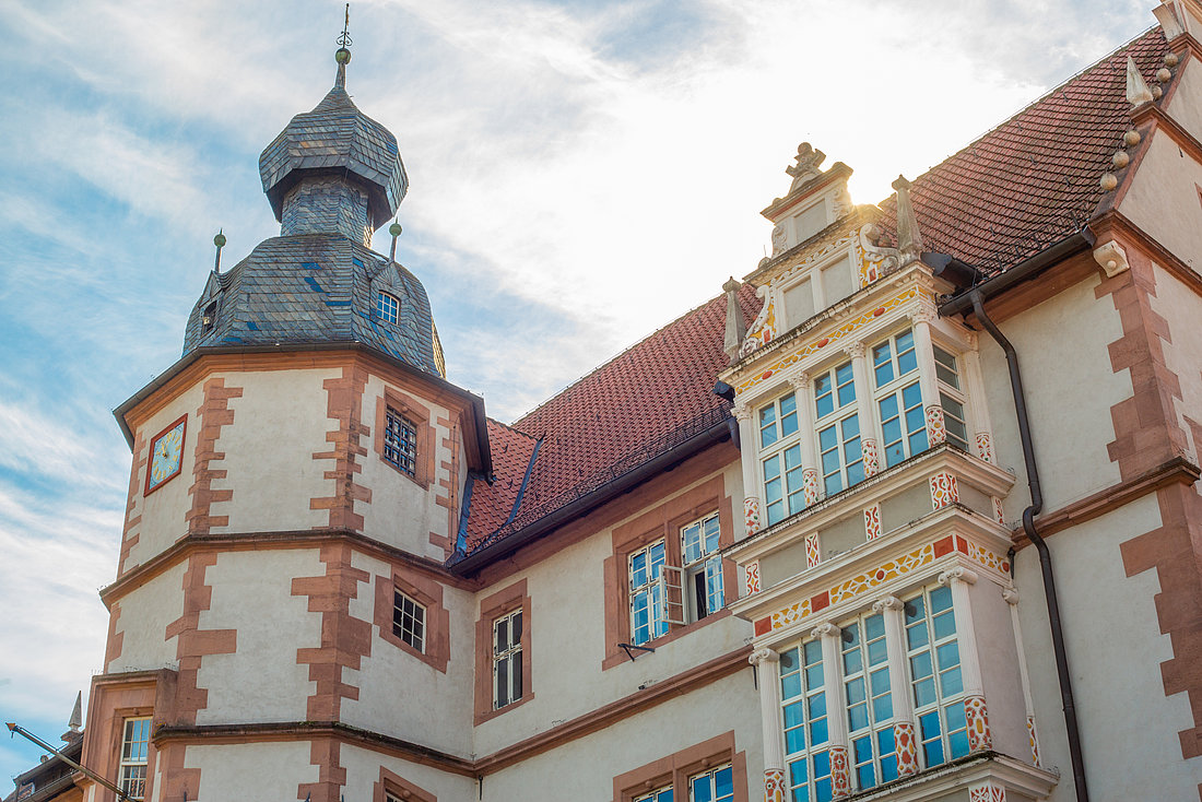 Turm und Utlucht des Alfelder Rathauses © Claus Hoff