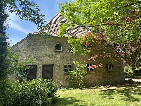 Rückansicht der Kapelle Rückansicht der Kapelle