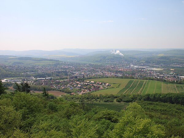 Blick vom Himmelbergrturm © Archiv Stadt Alfeld (Leine)